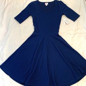 Navy blue dress